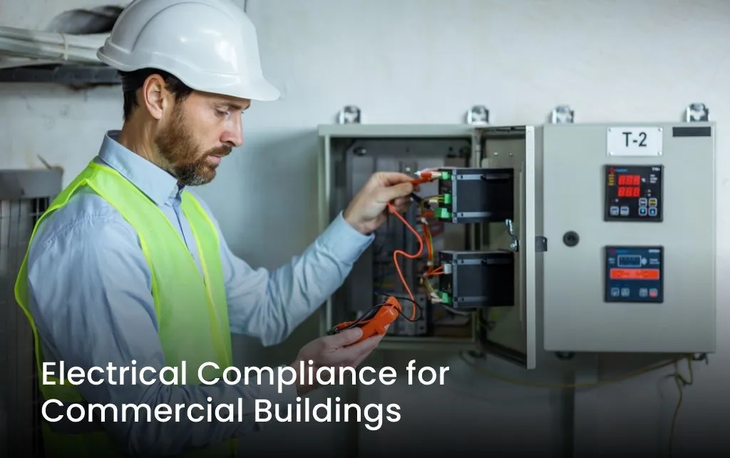 commercial electrician in Manchester for electrical compliance